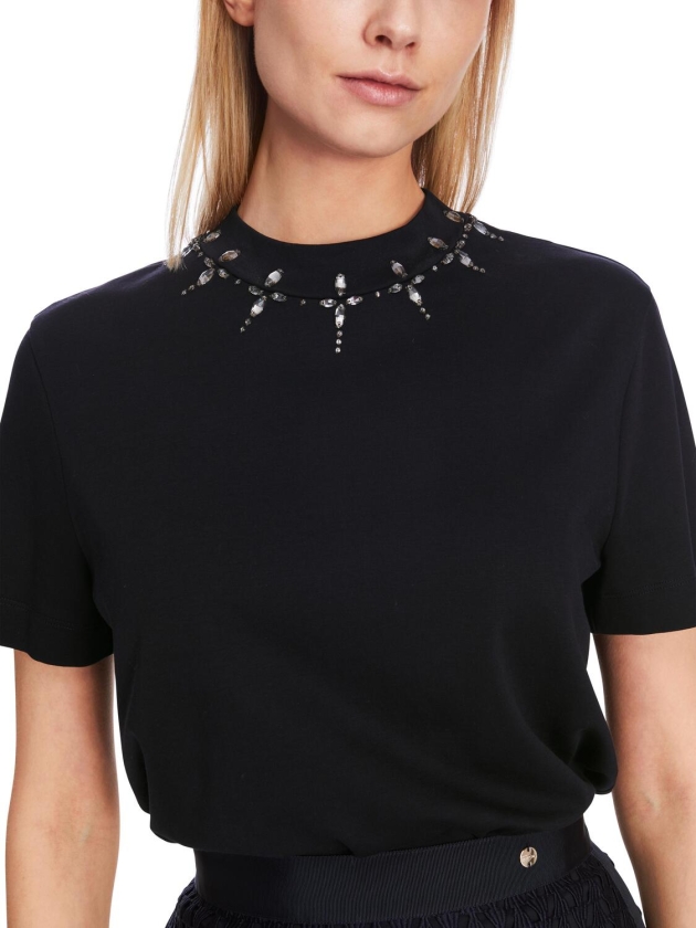 MarcCain Collections T-Shirt 395 Midnight blue