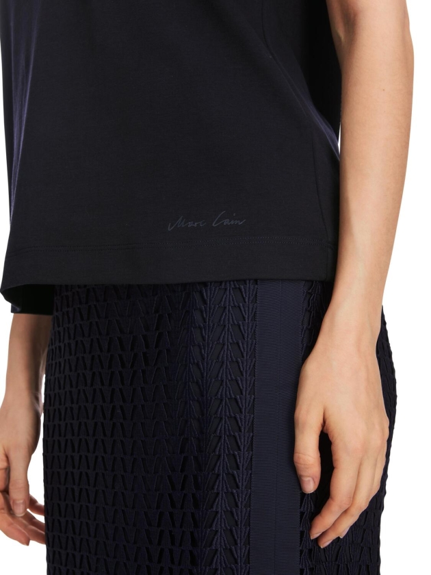 MarcCain Collections T-Shirt 395 Midnight blue