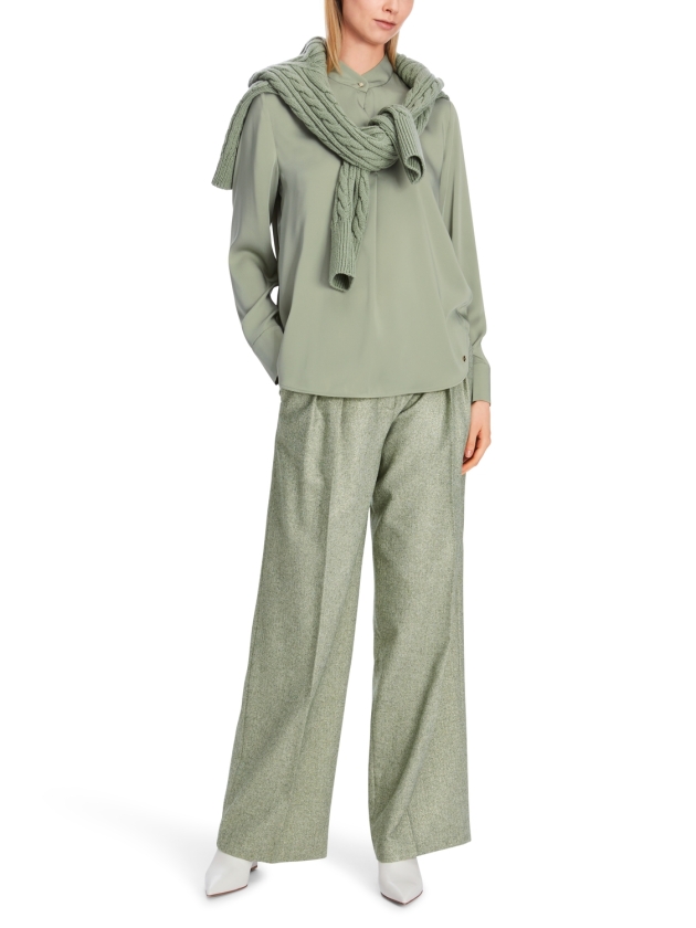 MarcCain Collections Bluse 503 Frozen sage