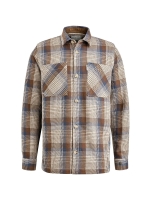 Cast Iron Long Sleeve Shirt Heavy Check 8063 Patridge