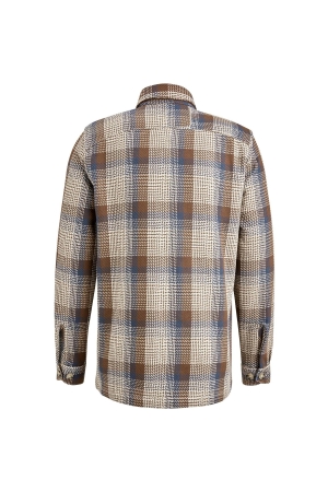 Cast Iron Long Sleeve Shirt Heavy Check 8063 Patridge