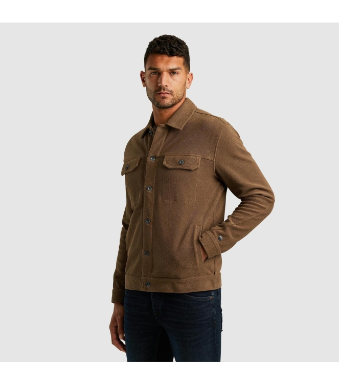 Cast Iron Button jacket deluxe twill jersey 8063 Partridge