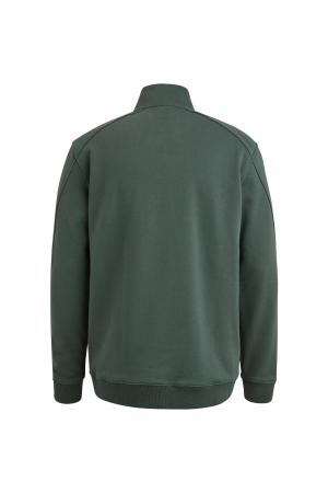 Cast Iron Half zip collar cotton terry 6026 Urban chic