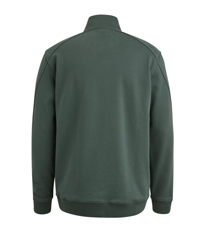 Cast Iron Half zip collar cotton terry 6026 Urban chic