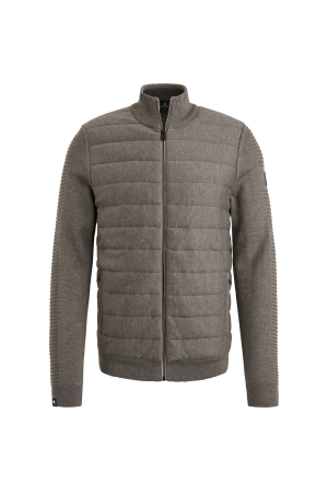 Vanguard Zip jacket cotton acrylic 8292 Hot Fudge