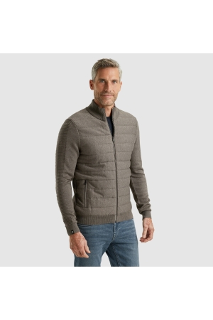Vanguard Zip jacket cotton acrylic 8292 Hot Fudge