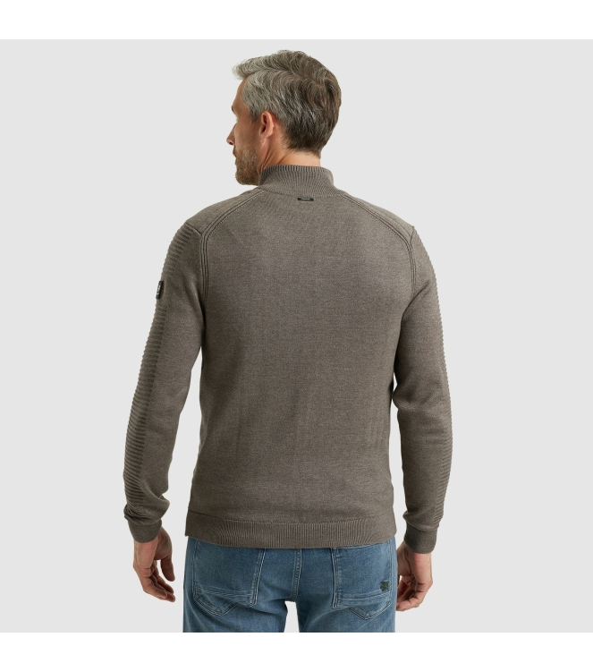 Vanguard Zip jacket cotton acrylic 8292 Hot Fudge