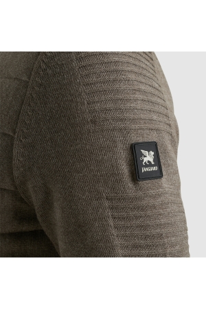 Vanguard Zip jacket cotton acrylic 8292 Hot Fudge