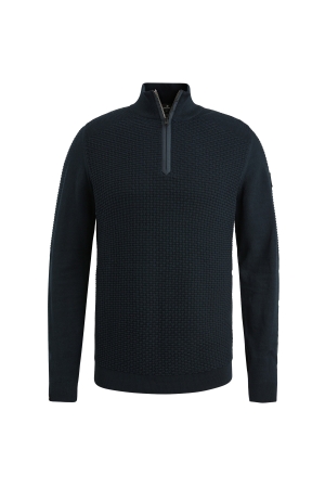 Vanguard Half zip collar cotton structure 5073 sky captain