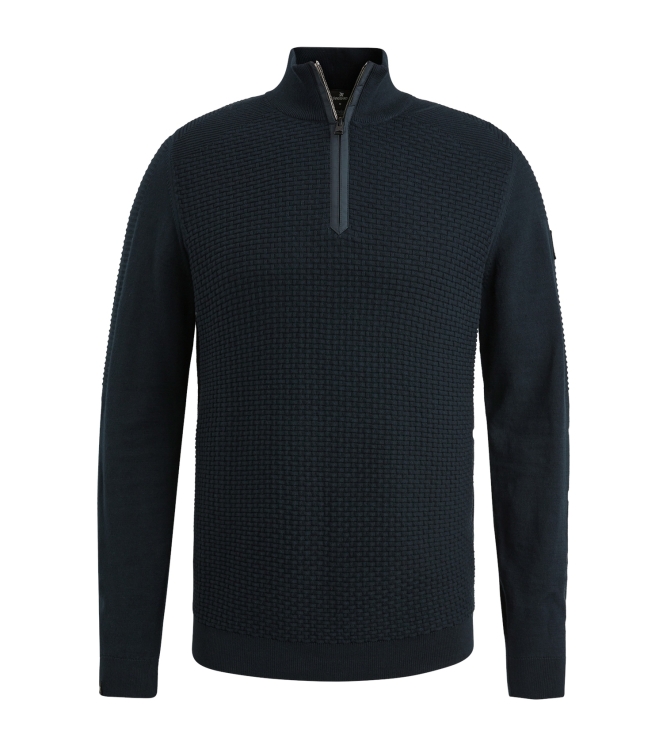 Vanguard Half zip collar cotton structure 5073 sky captain