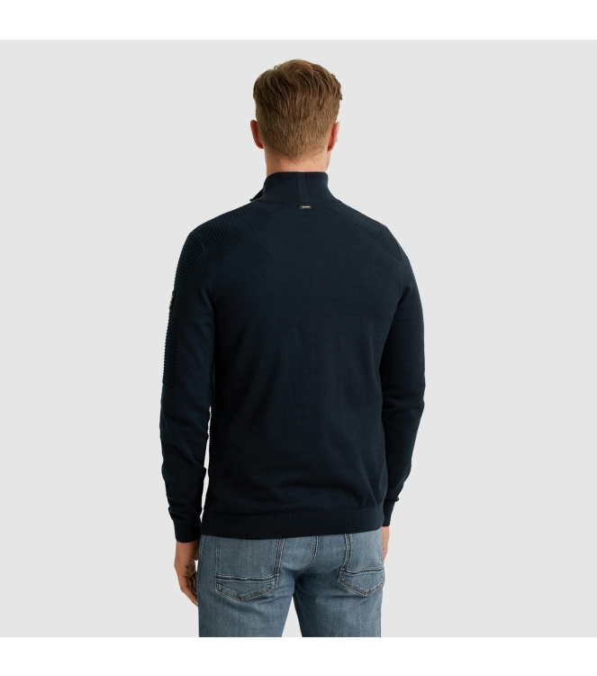 Vanguard Half zip collar cotton structure 5073 sky captain