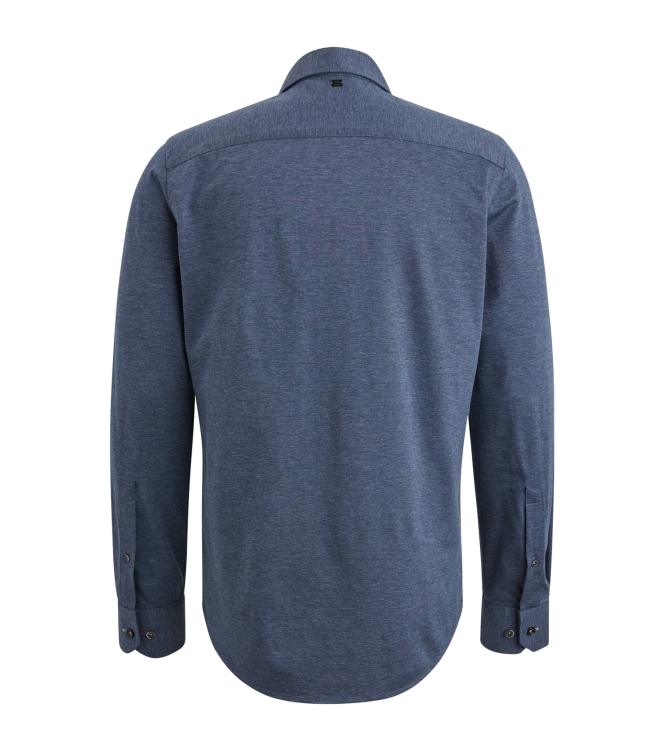 Vanguard Long Sleeve Shirt Versatile Jersey 5709 Mid blue melange
