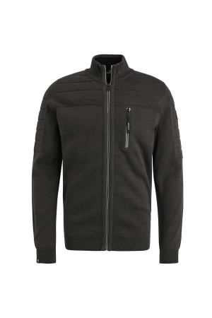 Vanguard Zip jacket cotton bonded mouline 6152 Deep forrest