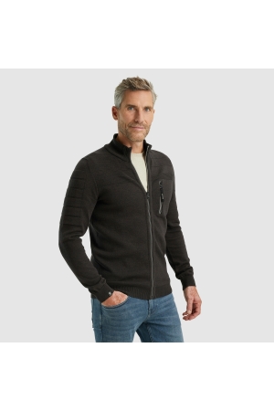 Vanguard Zip jacket cotton bonded mouline 6152 Deep forrest
