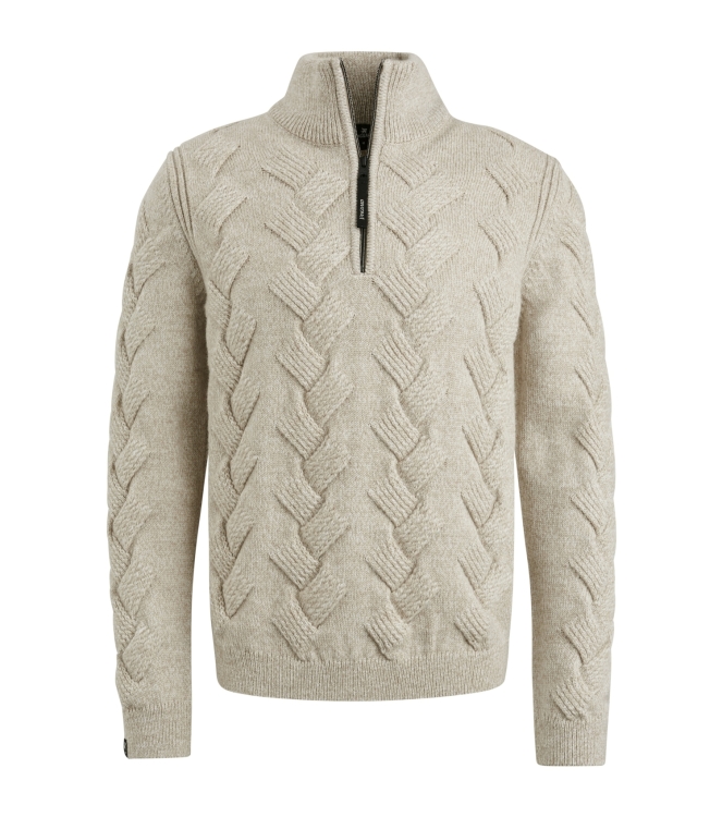 Vanguard Half zip collar star wool acrylic 8265 Pure cashmere