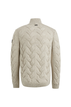 Vanguard Half zip collar star wool acrylic 8265 Pure cashmere
