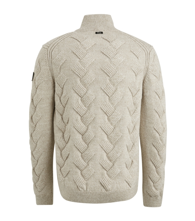 Vanguard Half zip collar star wool acrylic 8265 Pure cashmere