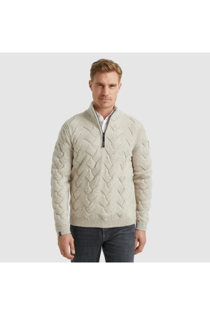Vanguard Half zip collar star wool acrylic 8265 Pure cashmere