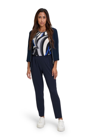 Betty Barclay Shirt Kurz 3/4 Arm 9880 black/blu