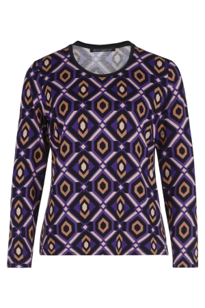 Betty Barclay Shirt Kurz 1/1 Arm 6890Purple/black