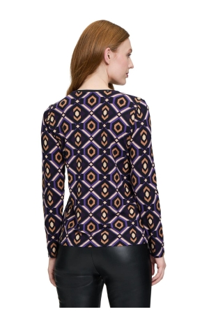 Betty Barclay Shirt Kurz 1/1 Arm 6890Purple/black