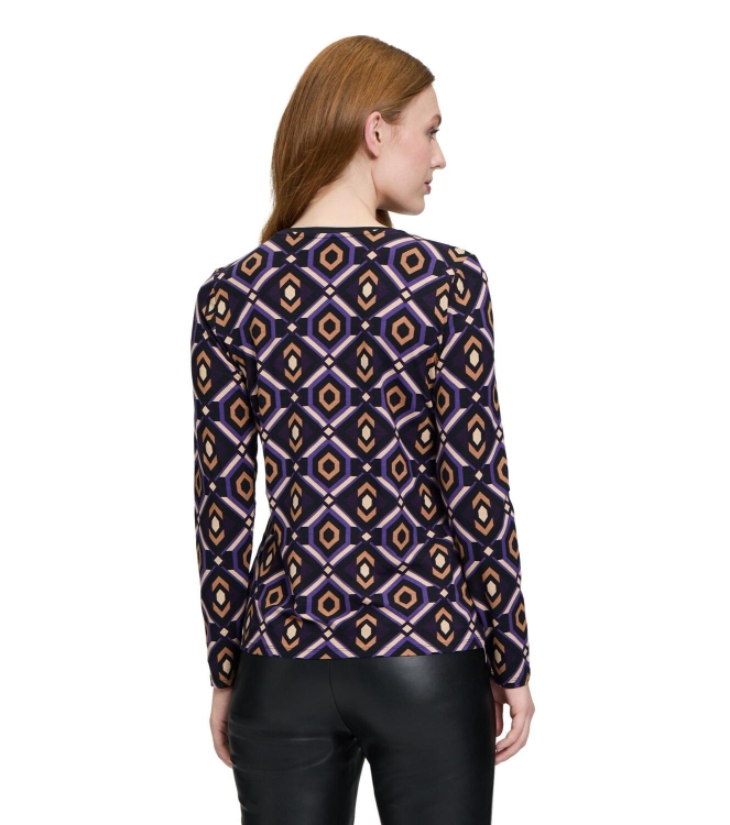 Betty Barclay Shirt Kurz 1/1 Arm 6890Purple/black