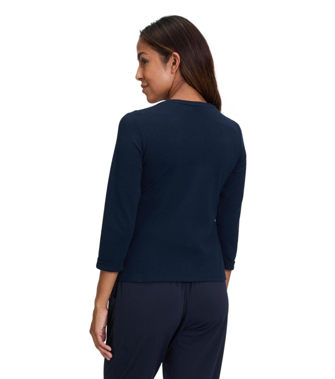 Betty Barclay Sweat Jacke Kurz 1/1 Arm 8345 Dark Sky