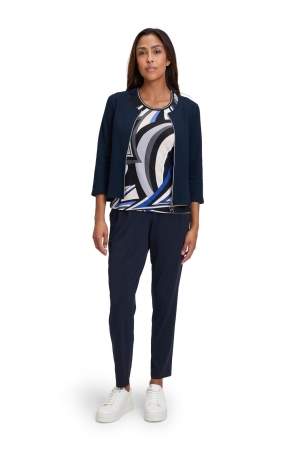 Betty Barclay Sweat Jacke Kurz 1/1 Arm 8345 Dark Sky