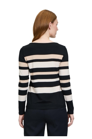 Betty Barclay Shirt Kurz 1/1 Arm 9875 Black /beige