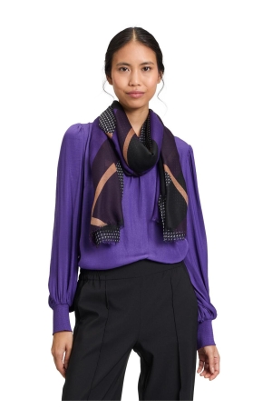 Betty Barclay Schals 6872 Purple/beige