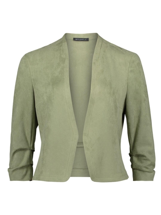 Betty Barclay Blazerjacke Kurz 3/4 Arm 5713 Oil green