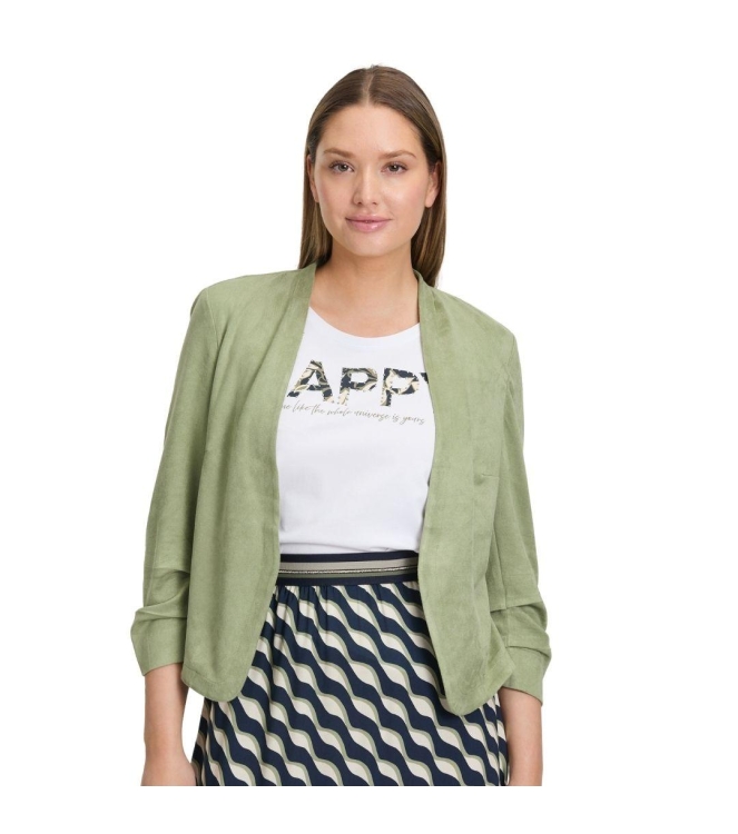 Betty Barclay Blazerjacke Kurz 3/4 Arm 5713 Oil green