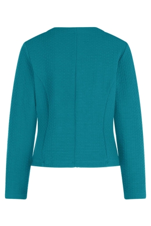 Betty Barclay Sweat Jacke Kurz 1/1 Arm 8558 Colonial blue