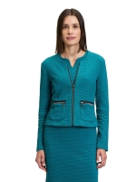 Betty Barclay Sweat Jacke Kurz 1/1 Arm 8558 Colonial blue
