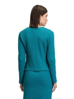 Betty Barclay Sweat Jacke Kurz 1/1 Arm 8558 Colonial blue