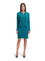 Betty Barclay Sweat Jacke Kurz 1/1 Arm 8558 Colonial blue