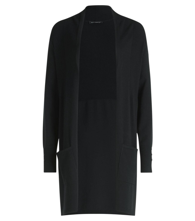 Betty Barclay Strickjacke Lang 1/1 Arm 9045 Black