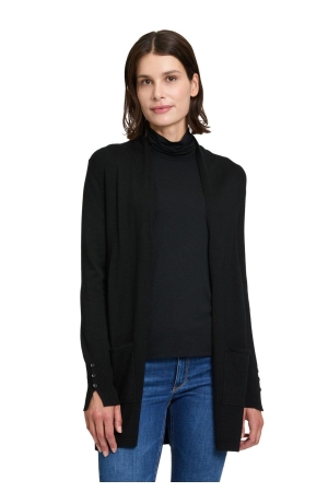 Betty Barclay Strickjacke Lang 1/1 Arm 9045 Black