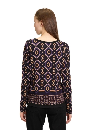 Betty Barclay Strickpullover Kurz 1/1 Arm 6890Purple/black