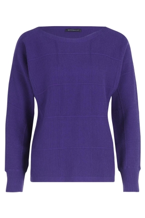 Betty Barclay Strickpullover Kurz 1/1 Arm 6142 Blue violet
