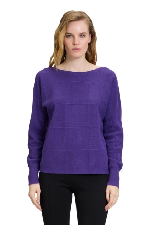 Betty Barclay Strickpullover Kurz 1/1 Arm 6142 Blue violet