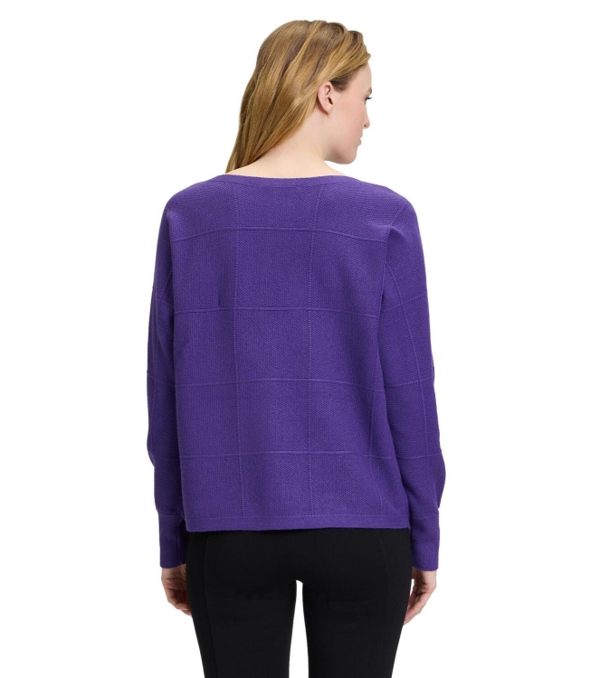 Betty Barclay Strickpullover Kurz 1/1 Arm 6142 Blue violet