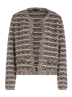 Betty Barclay Strickjacke Kurz 1/1 Arm 9972 Black/beige