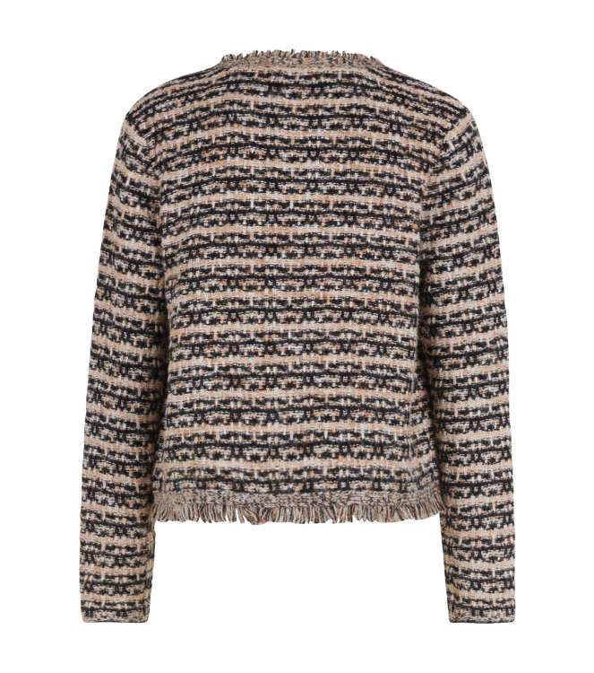 Betty Barclay Strickjacke Kurz 1/1 Arm 9972 Black/beige