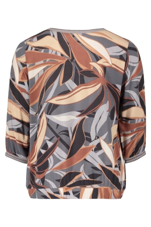 Betty Barclay Bluse Kurz 3/4 Arm 9871 Grey/brown