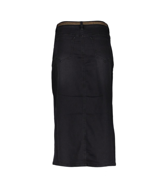 Geisha Jeans skirt 850 Black denim