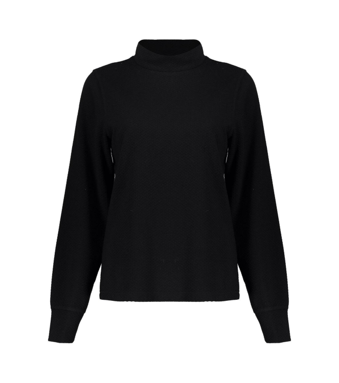 Geisha Sweat solid jacquard 999 Black