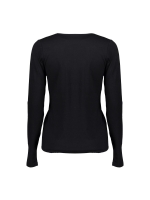 Geisha Top V-neck long sleeves 999 Black