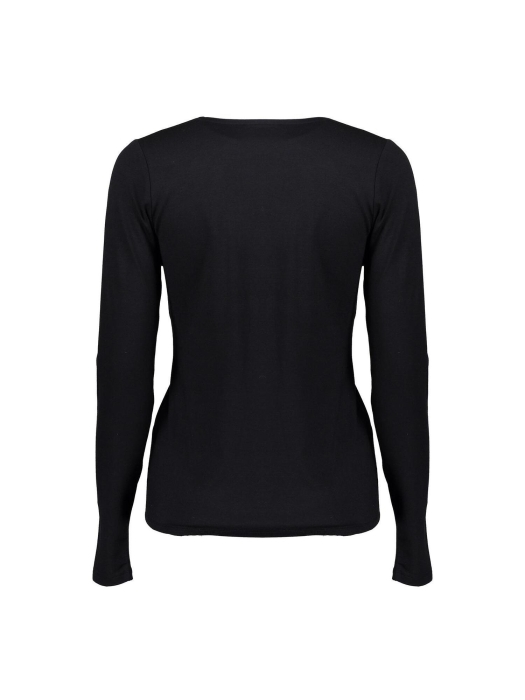 Geisha Top V-neck long sleeves 999 Black