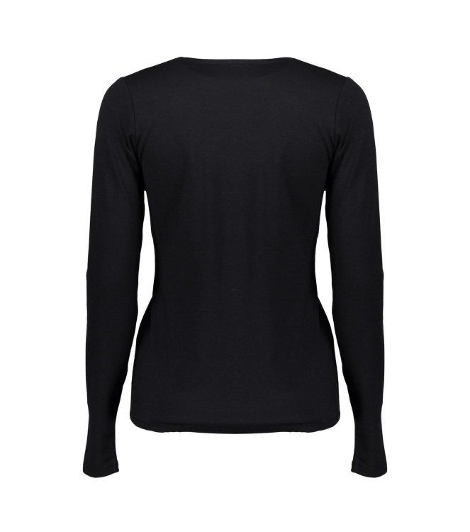 Geisha Top V-neck long sleeves 999 Black